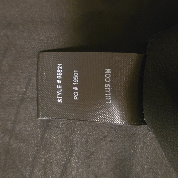 Lulus Sheer Ruffle Black Cold Shoulder Tank Top - Picture 6 of 9